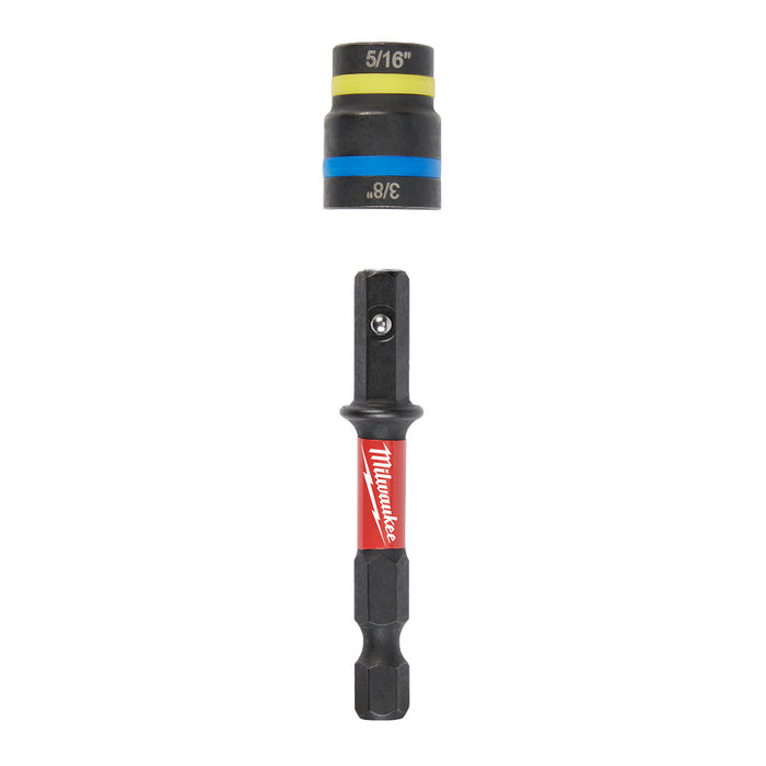 Milwaukee Tools 5/16"&3/8"x2-1/2" 2in1 Nut Drvr 49-66-4743