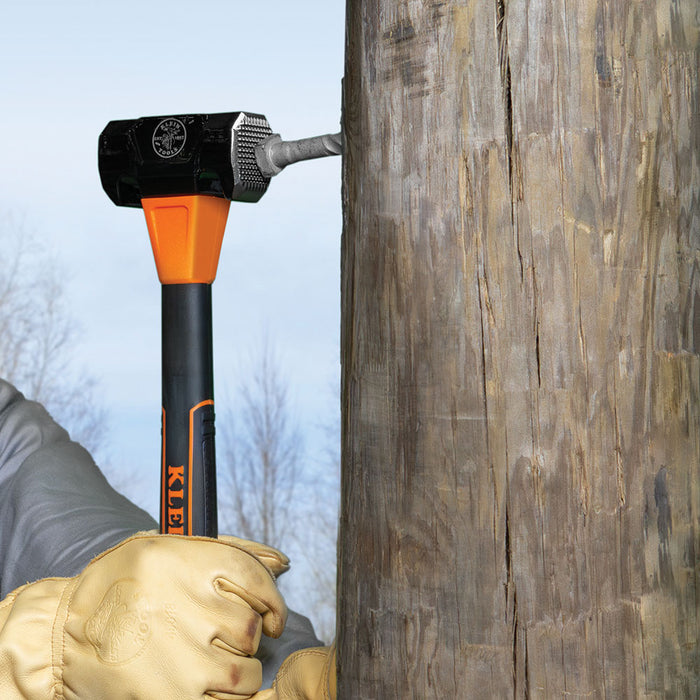 KLEIN TOOLS Lineman's Milled-Face Hammer