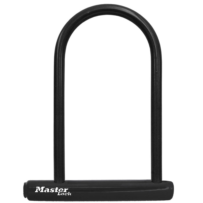 MASTER LOCK Candado en U de acero endurecido de 6-1/8" de ancho con espacio libre para grillete de 8"