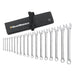 GEARWRENCH 18 PC. 12 Point Long Pattern Combination SAE Wrench Set