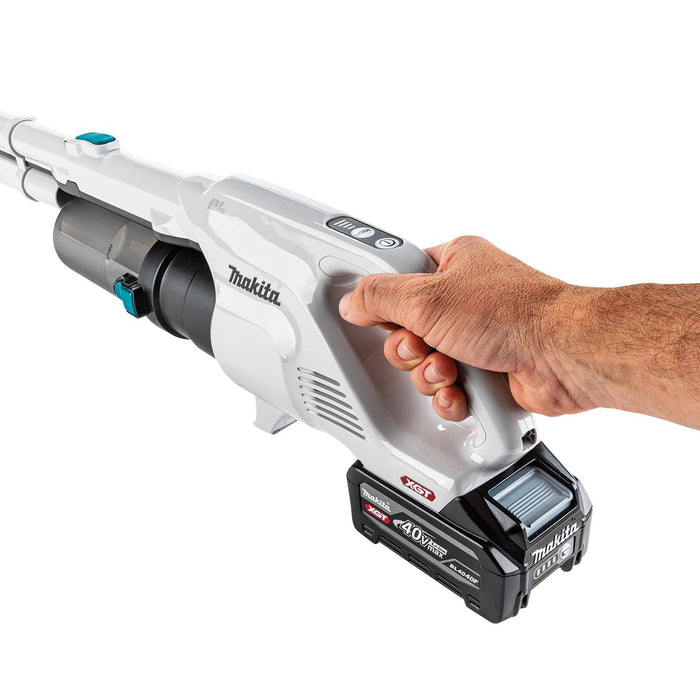 Makita GLC04Z 40V max XGT® Brushless Cordless Cyclonic Power Brush Head 4-Speed Compact Stick Vacuum, Tool Only