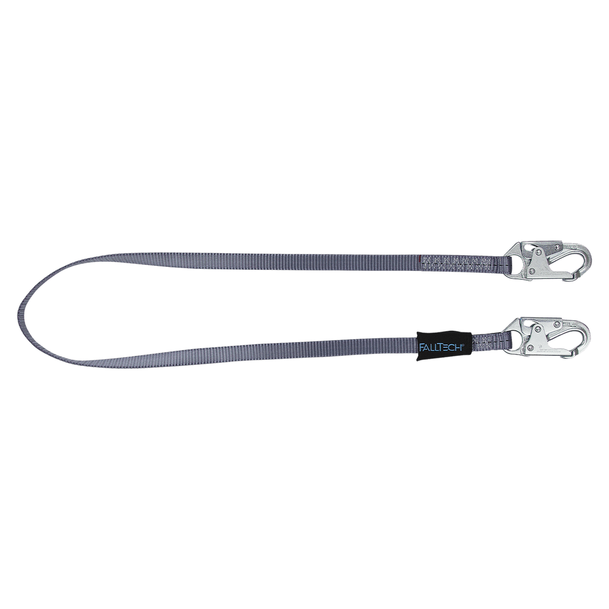 Falltech 8206 FALLTECH 6' Web Restraint Lanyard, Fixed-Length w/ Steel Snap Hooks ...