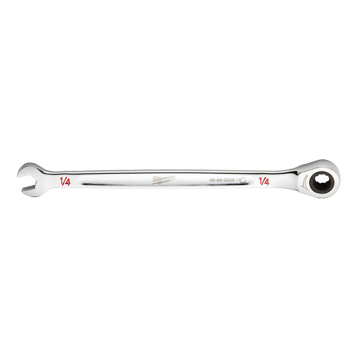 MILWAUKEE Ratcheting Combination Wrench - SAE