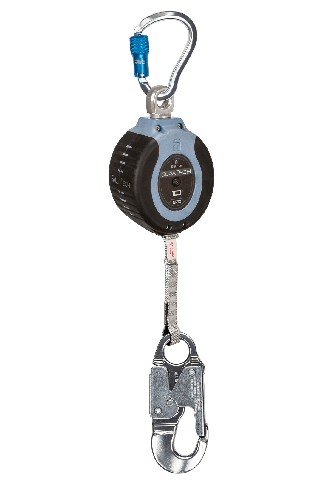 FALLTECH 10' DURATECH® Web SRL w/ Aluminum Snap Hook, Includes Aluminum Anchorage Carabiner