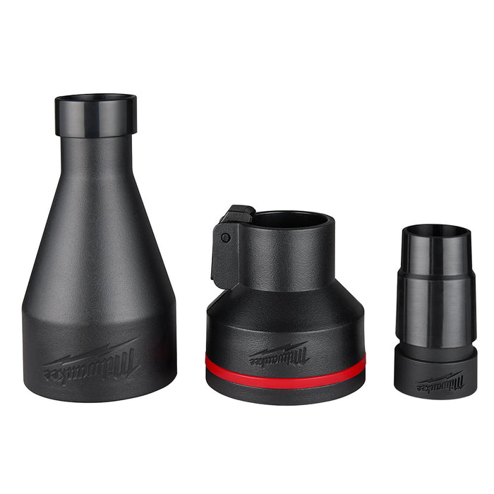 Kit de adaptador de extracción de polvo de 2-1/2" MILWAUKEE