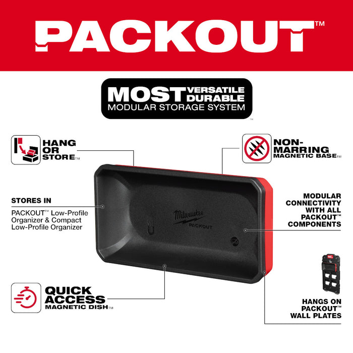 MILWAUKEE PACKOUT™ Large Magnetic Bin