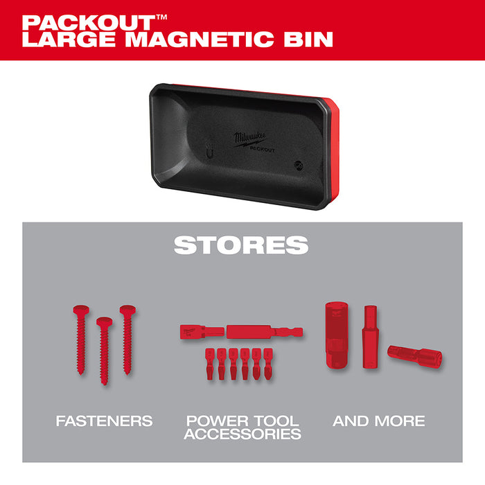 MILWAUKEE PACKOUT™ Large Magnetic Bin