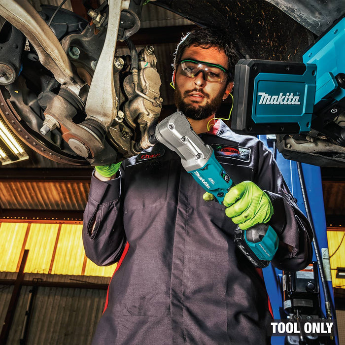 Makita XLT03Z 18V LXT® Lithium-Ion Brushless Cordless High Torque 3/8" Sq. Drive Angle Impact Wrench w/ Friction Ring, Tool Only
