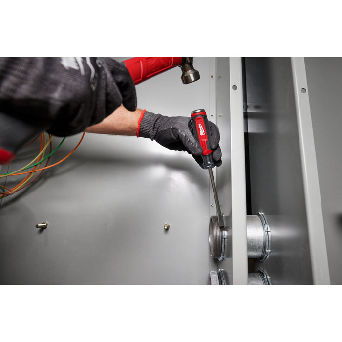 MILWAUKEE 3/8" Slotted 8" Cushion Grip Demolition Screwdriver