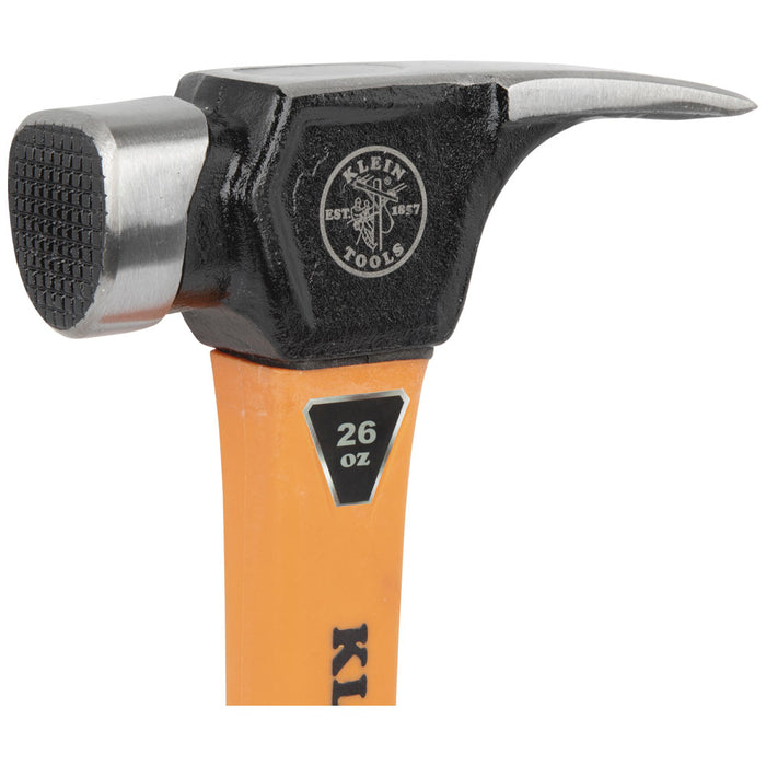 KLEIN TOOLS Lineman's Claw Milled Hammer