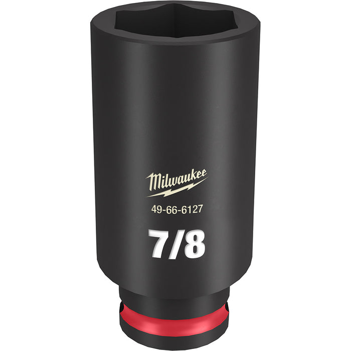 MILWAUKEE SHOCKWAVE Impact Duty 3/8" Drive 7/8" Dado de 6 puntos de profundidad