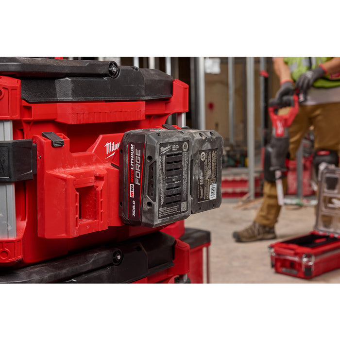 MILWAUKEE PACKOUT™ Tool Box M18™ Battery Rack Attachment