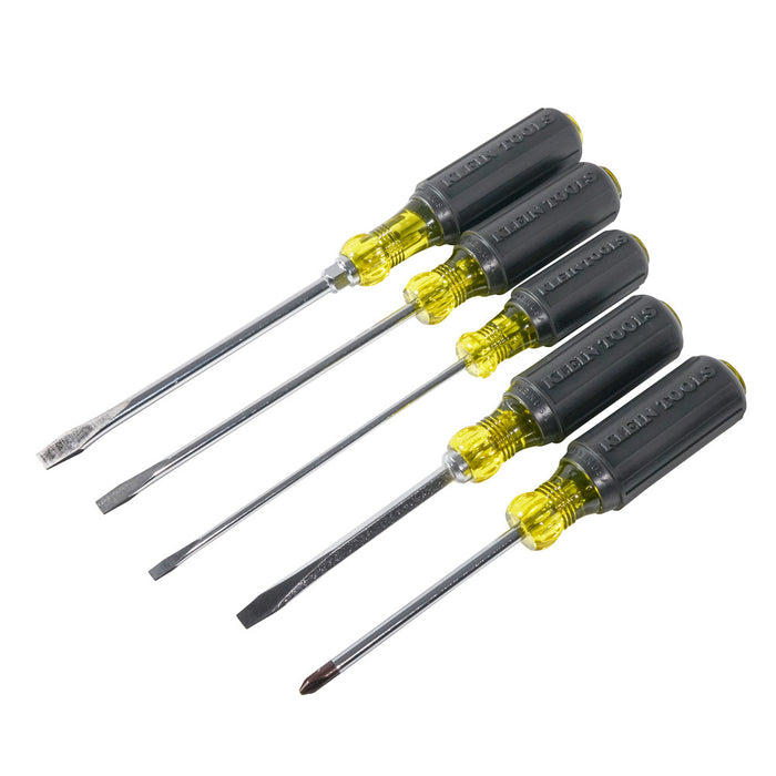 KLEIN TOOLS 5 PC. Slotted & Phillips Screwdriver Set