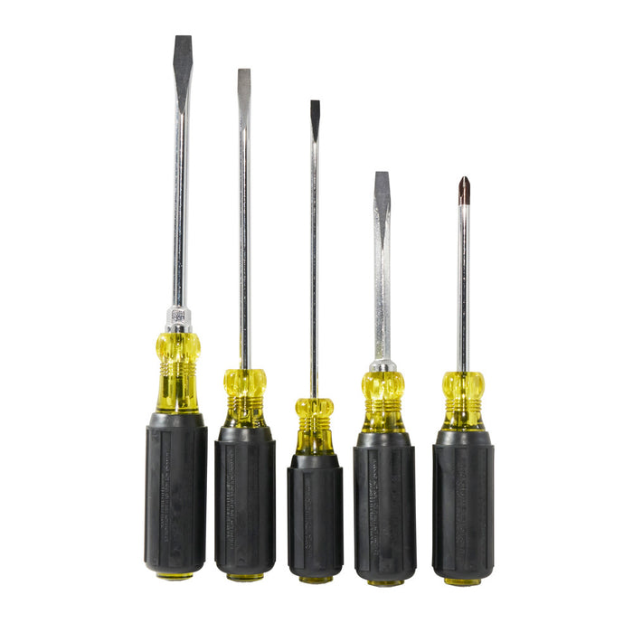 KLEIN TOOLS 5 PC. Slotted & Phillips Screwdriver Set