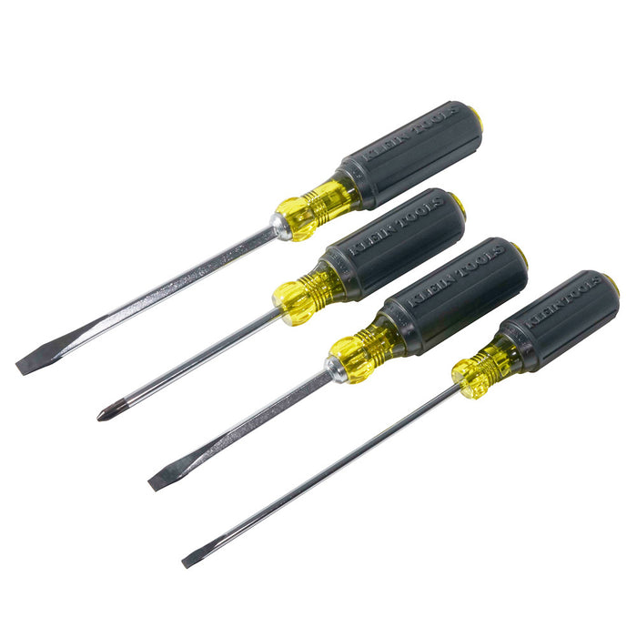 KLEIN TOOLS 4 PC. Slotted & Phillips Screwdriver Set