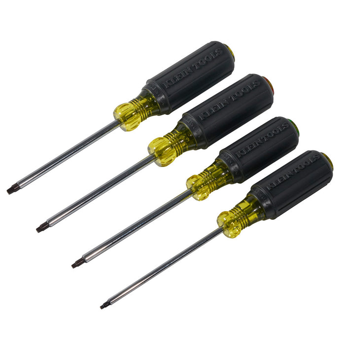 KLEIN TOOLS 4 PC. Square Recess Screwdriver Set