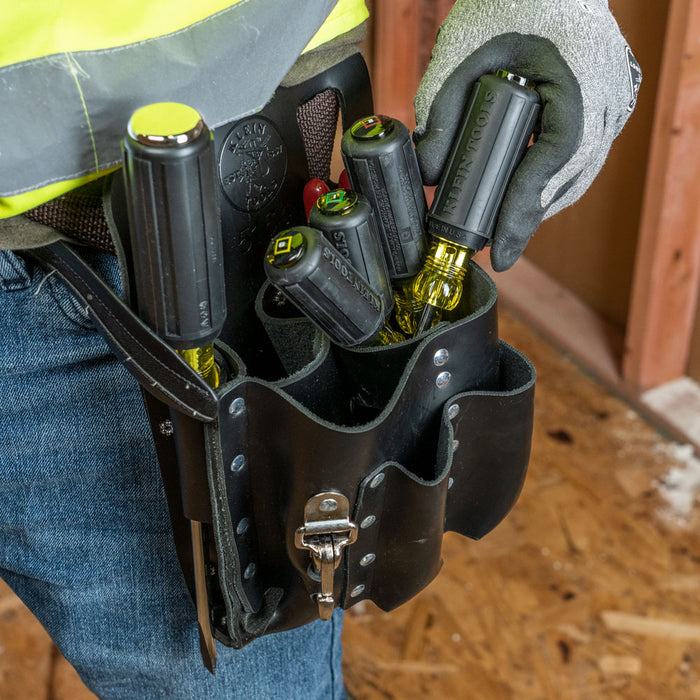 KLEIN TOOLS 4 PC. Square Recess Screwdriver Set