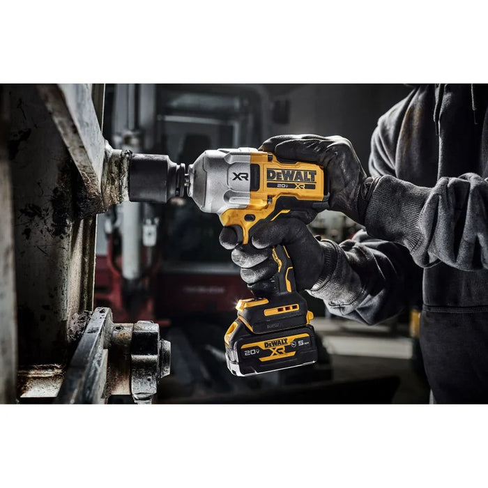 DEWALT 20V MAX* XR Brushless Cordless 1/2 In. High Torque Impact Wrench with Hog Ring Anvil (Tool Only)
