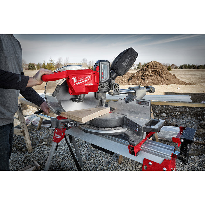 MILWAUKEE M18 FUEL™ 12" Dual Bevel Sliding Compound Miter Saw Kit