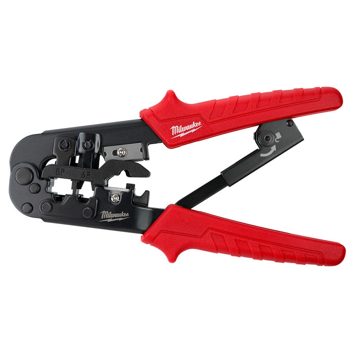 MILWAUKEE Ratcheting Modular Crimper & Stripper