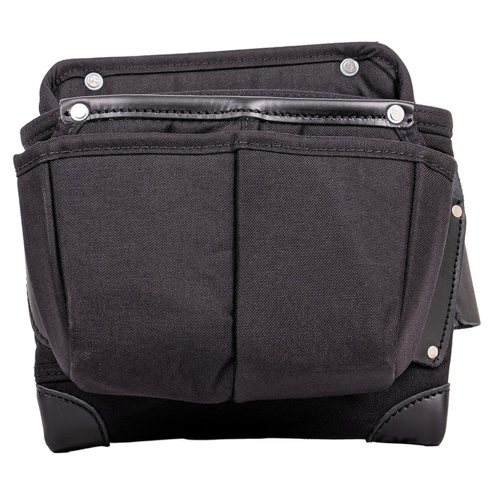 Occidental Leather Builders' Vest™ Fastener Bag- Solid Black