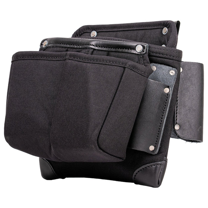 Occidental Leather Builders' Vest™ Fastener Bag- Solid Black