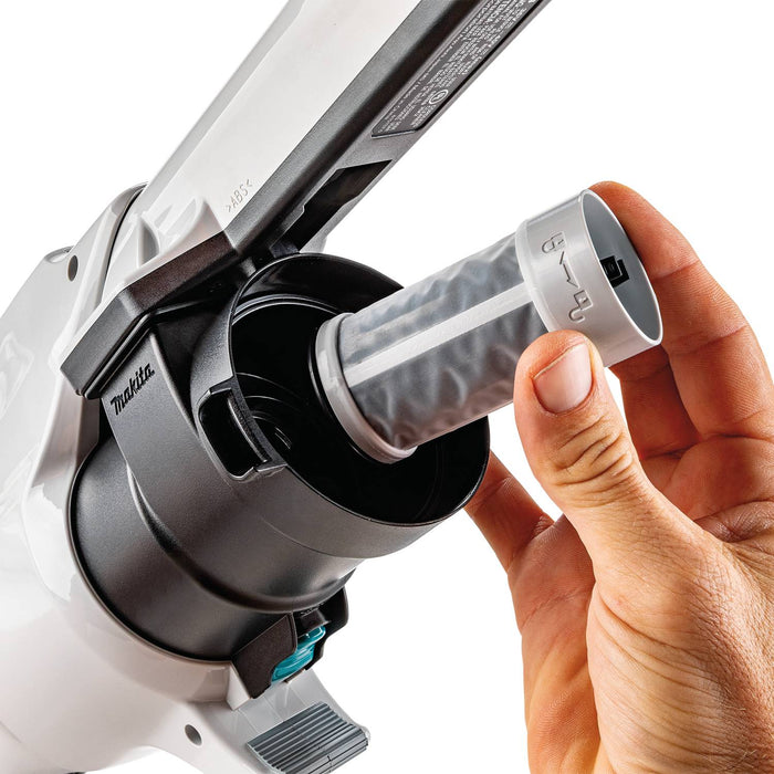 Makita GLC04Z 40V max XGT® Brushless Cordless Cyclonic Power Brush Head 4-Speed Compact Stick Vacuum, Tool Only