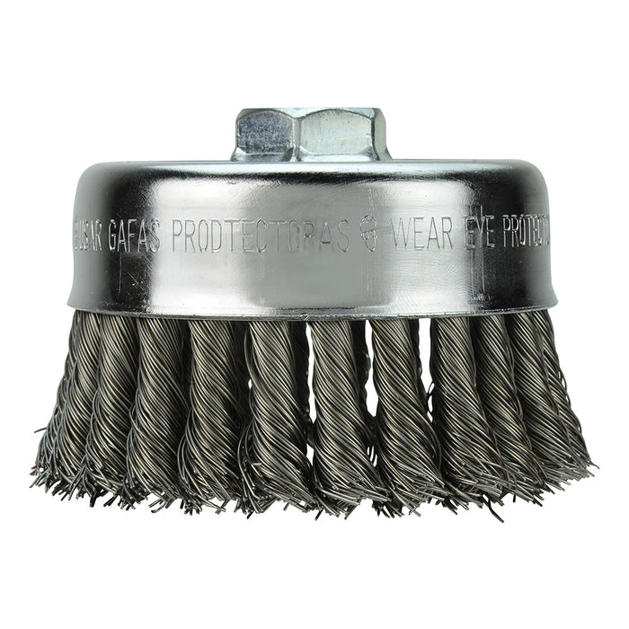 Milwaukee Tools BRUSH 4" KNOTTED CUP 48-52-1350