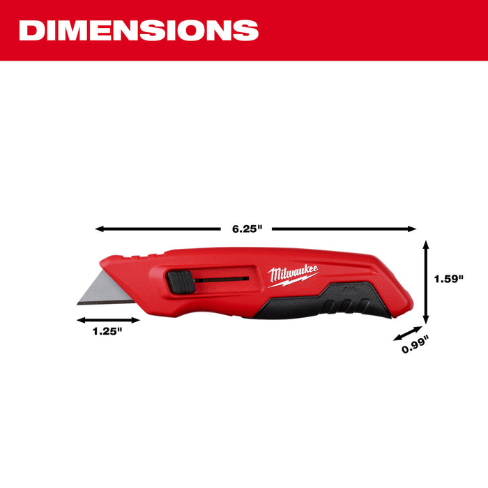 MILWAUKEE Side Sliding Utility Knife