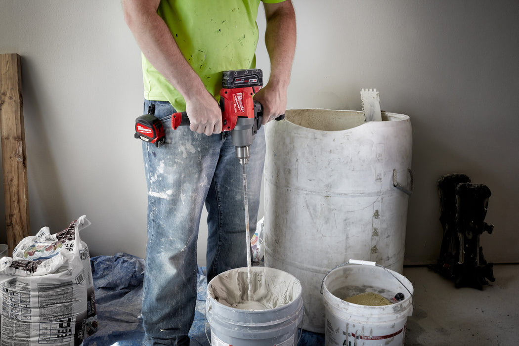 MILWAUKEE M18 FUEL Mud Mixer w/ 180° Handle (Tool Only)