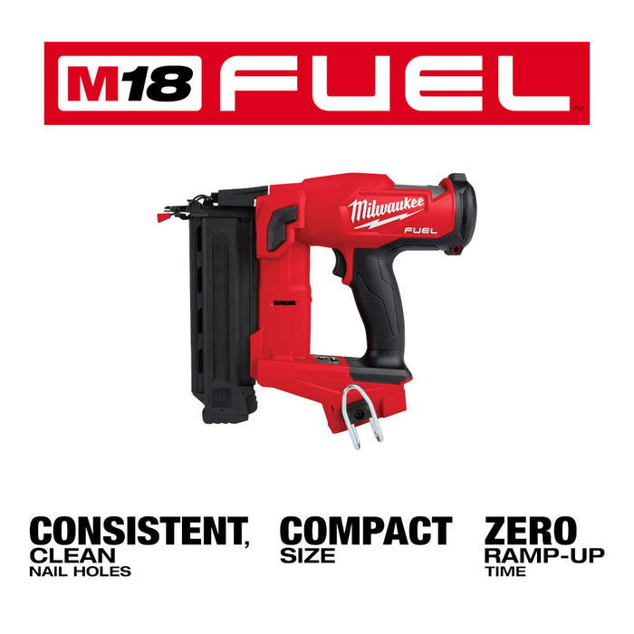 Clavadora Brad MILWAUKEE M18 FUEL™ calibre 18 (solo herramienta)