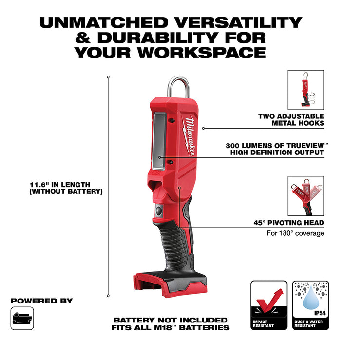 MILWAUKEE M18 Stick Light (Light Only)