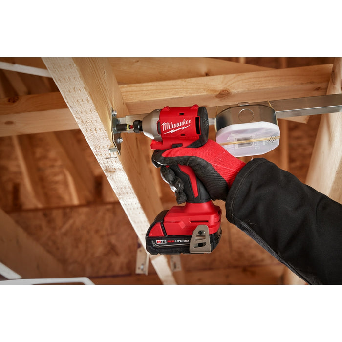 Destornillador de impacto hexagonal compacto de 1/4" MILWAUKEE M18™ (solo herramienta)