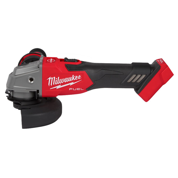 MILWAUKEE M18 FUEL™ 4-1/2" / 5" Braking Grinder w/ Slide Lock-On Switch (Tool Only)