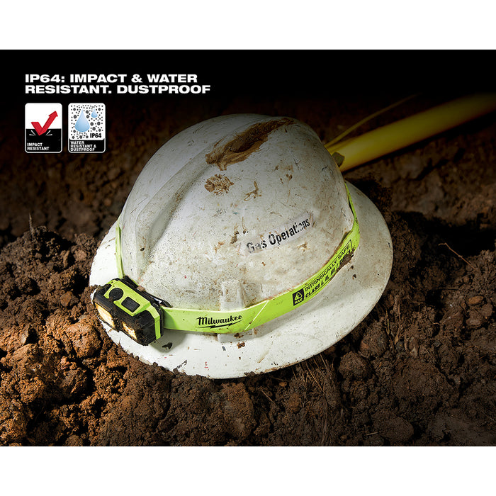 MILWAUKEE Intrinsically Safe C I, II, III / D 1 Spot/Flood Headlamp