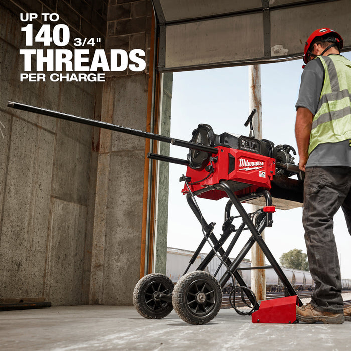 MILWAUKEE MX FUEL™ Pipe Threading Machine + 48-22-8690 Vice FREE