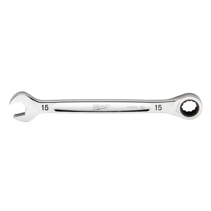 MILWAUKEE Ratcheting Combination Wrench - Metric