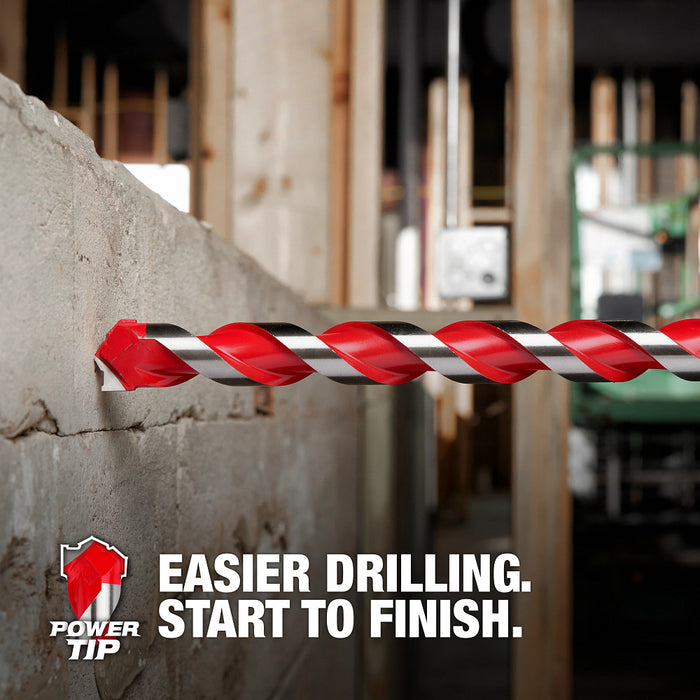 5/8" x 4" x 6" Carbide Hammer Drill Bit with POWER TIP™