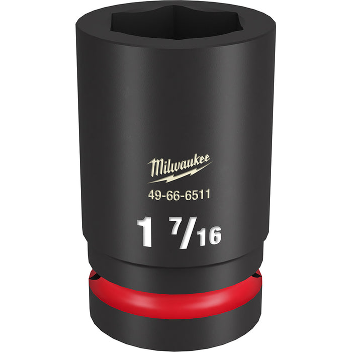 MILWAUKEE SHOCKWAVE Impact Duty 1" Drive 1-7/16" Dado estándar de 6 puntos