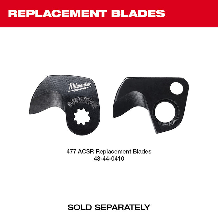 Kit de cortador de cables MILWAUKEE M12™ de 600 MCM