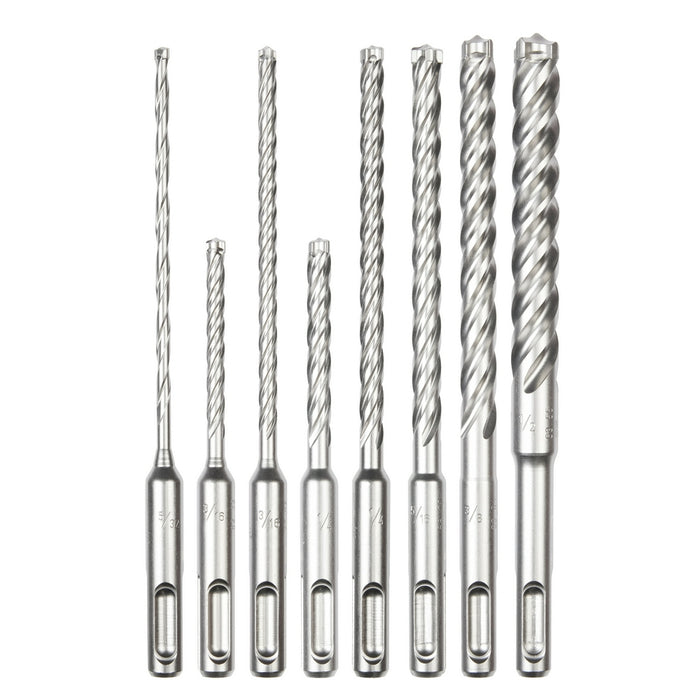 MILWAUKEE 8 PC. SDS PLUS MX4™ 4-Cutter Drill Bit Kit