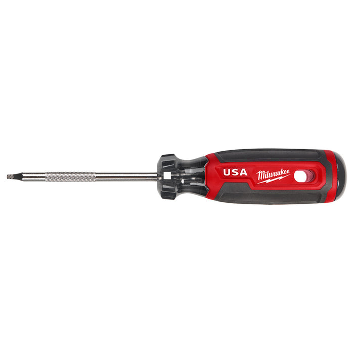 MILWAUKEE #1 Square 3" Cushion Grip Screwdriver
