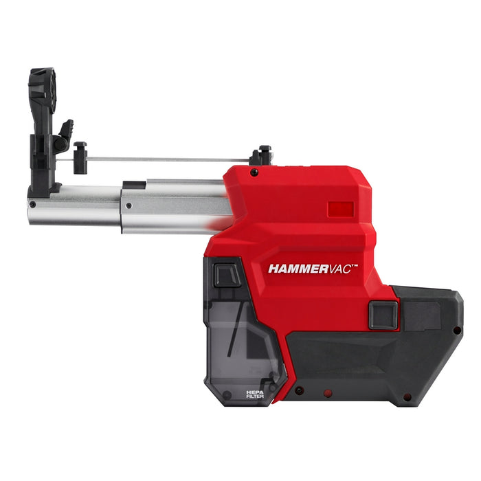 Extractor de polvo exclusivo MILWAUKEE M18 FUEL™ HAMMERVAC™ de 1"