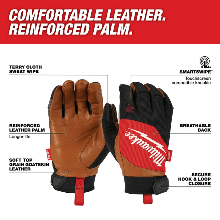 MILWAUKEE Leather Performance Gloves