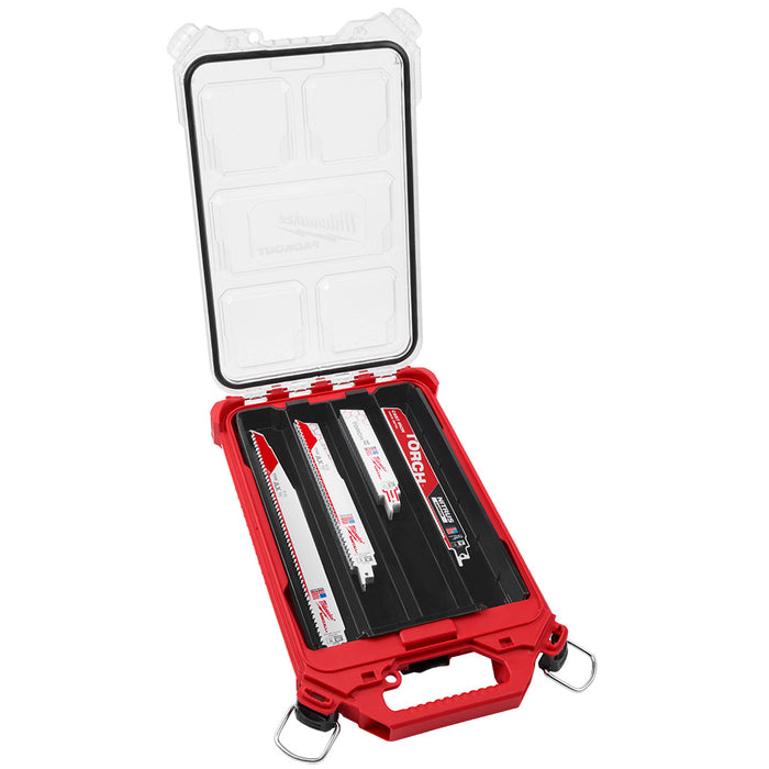 MILWAUKEE 22 PIEZAS. Kit de cuchillas SAWZALL® PACKOUT™