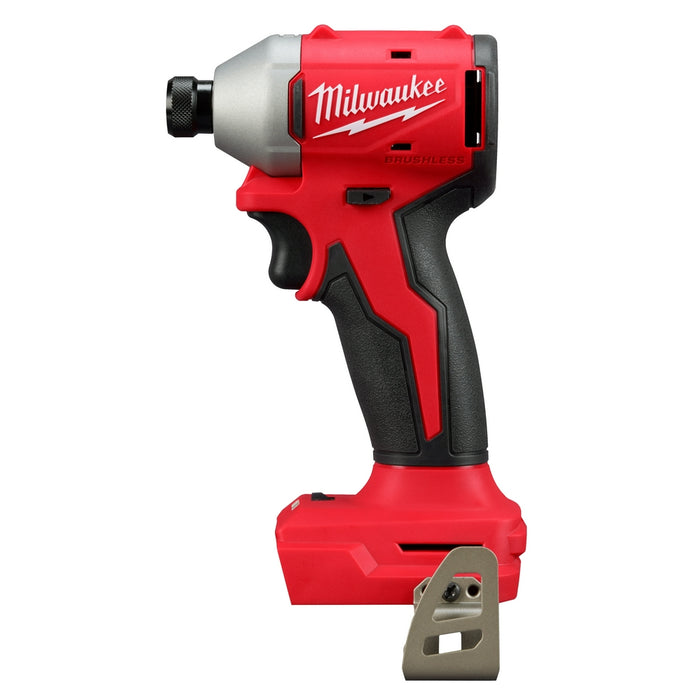 MILWAUKEE M18™ Atornillador de impacto compacto hexagonal de 3 velocidades de 1/4" (solo herramienta)
