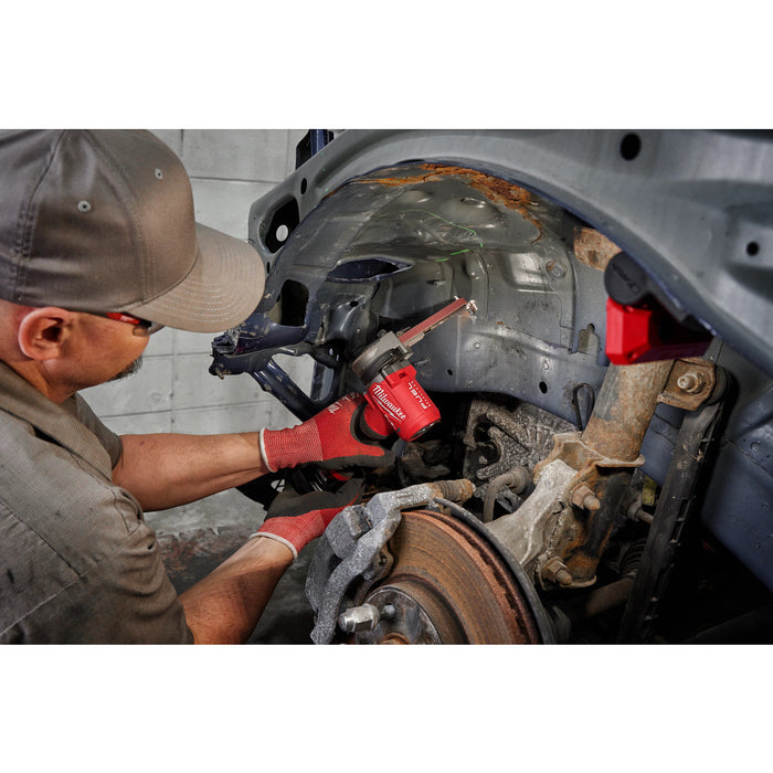 MILWAUKEE M12 FUEL™ 1/2" Bandfile Contact Wheel Replacement