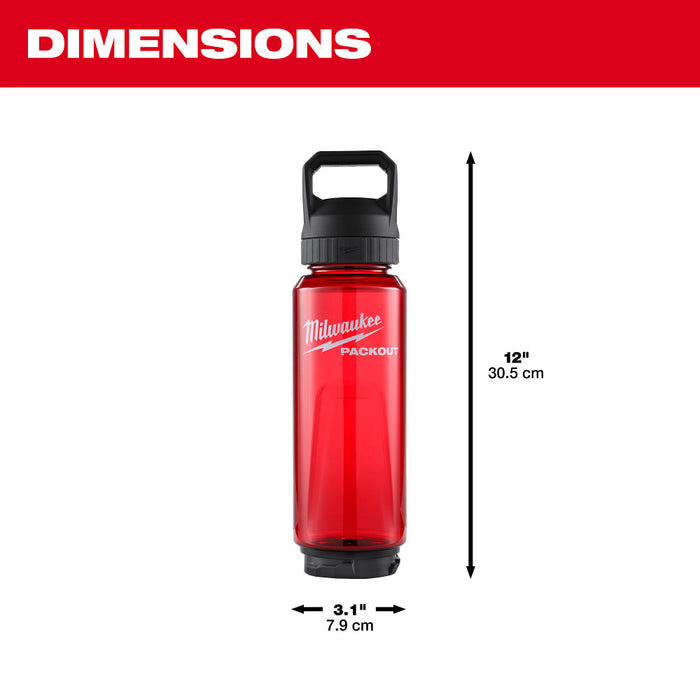 MILWAUKEE PACKOUT™ 34oz Bottle w/ Chug Lid
