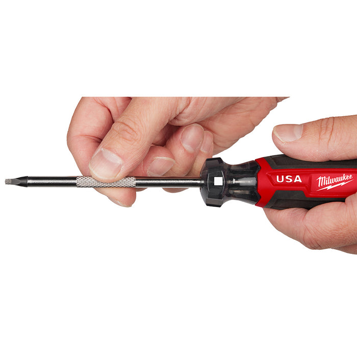 MILWAUKEE #3 Square 6" Cushion Grip Screwdriver