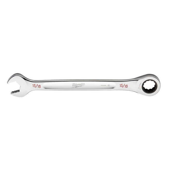 MILWAUKEE Ratcheting Combination Wrench - SAE